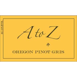 2019 A to Z Wineworks Pinot Gris