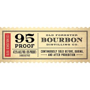 Old Forester Statesman Kentucky Straight Bourbon Whiskey