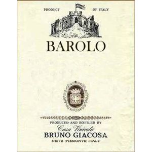 2018 Azienda Agricola di Bruno Giacosa Barolo