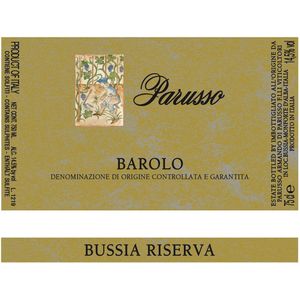2011 Parusso Barolo Bussia Riserva Etichetta Oro