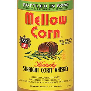 Mellow Corn Kentucky Straight Corn Whiskey