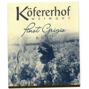 2021 Weingut Köfererhof Pinot Grigio