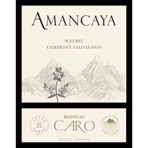 2018 Bodegas Caro Amancaya Malbec Cabernet Sauvignon