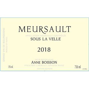 2020 Anne Boisson Meursault Sous La Velle