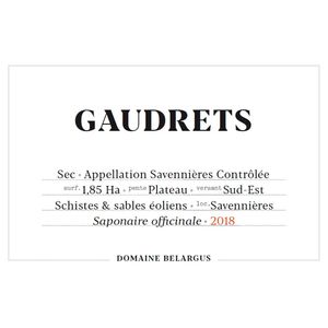 2018 Domaine Belargus Savennières Gaudrets