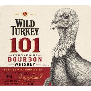 Wild Turkey 101 Kentucky Straight Bourbon Whiskey