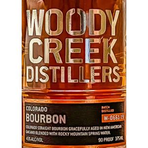 Woody Creek Distillers Colorado Straight Bourbon Whiskey