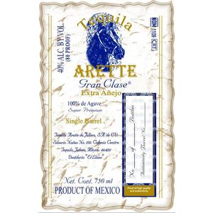 Arette Gran Clase Tequila Extra Añejo