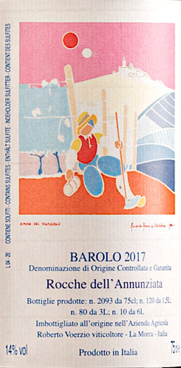2017 Roberto Voerzio Barolo Rocche dell'Annunziata