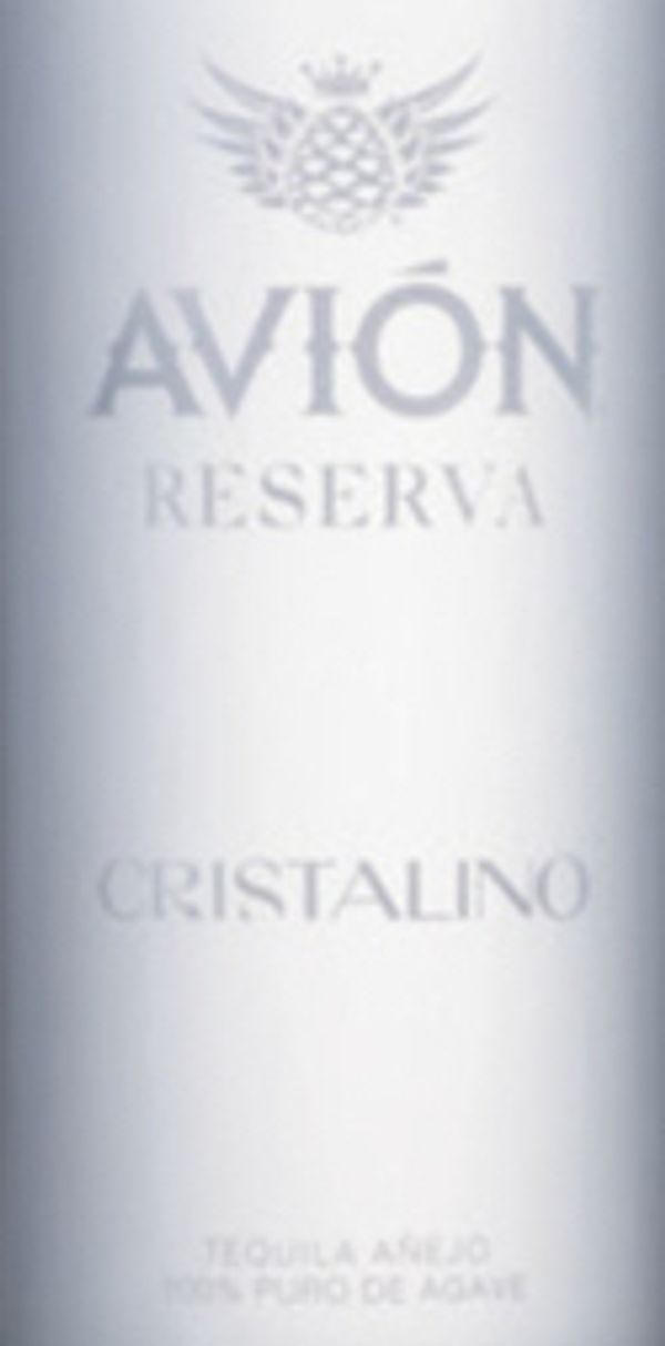Avión Tequila Reserva Cristalino