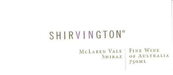 2006 Shirvington Cellars Shiraz