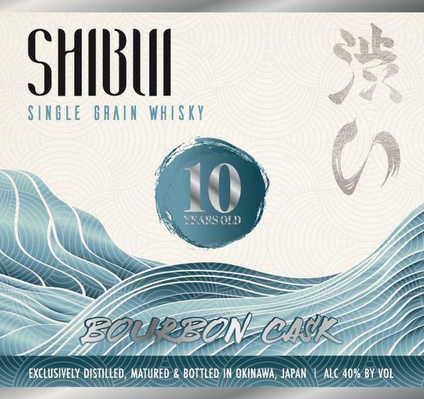 Shibui Single Grain 10 Years Old Bourbon Cask Japanese Whisky