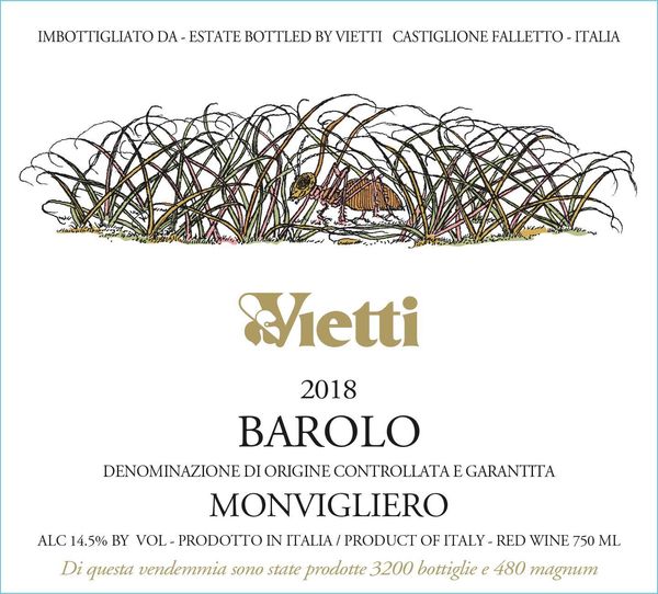 2019 Vietti Barolo Monvigliero
