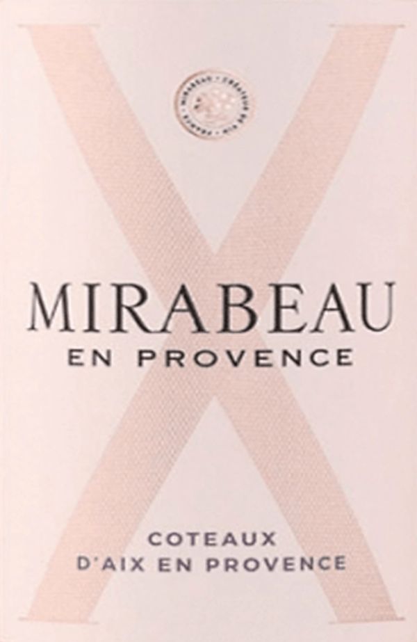 2022 Mirabeau Coteaux d'Aix-en-Provence X Rosé
