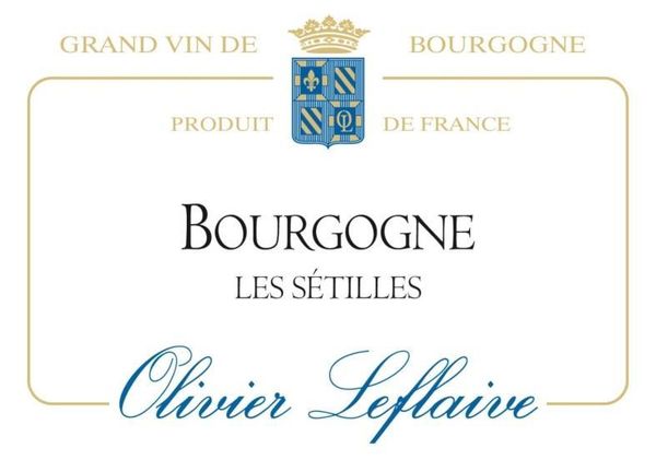 2021 Olivier Leflaive Bourgogne Blanc Les Sétilles
