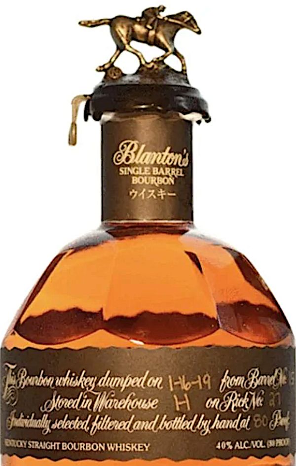 Blanton's Black Label Takara Single Barrel Kentucky Straight Bourbon Whiskey