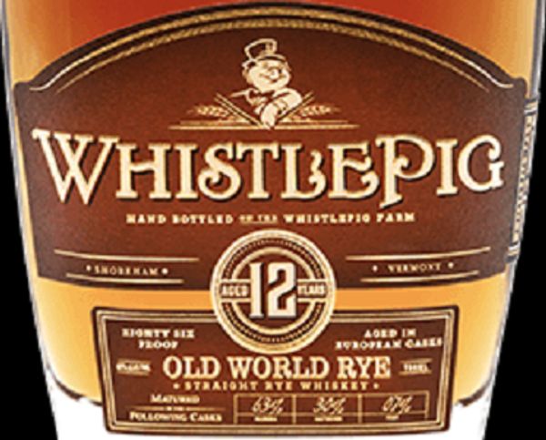 WhistlePig Aged 12 Years Old World Rye Whiskey
