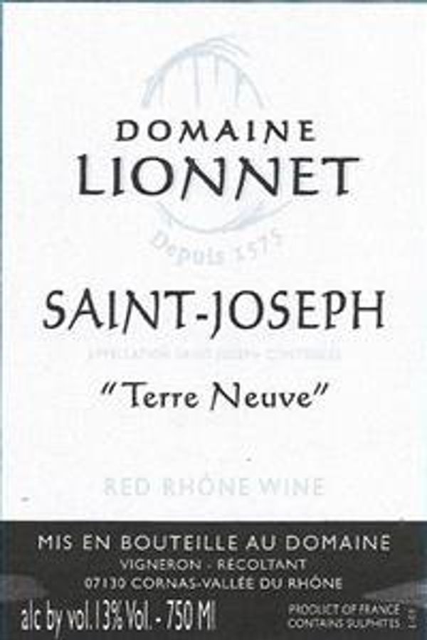 2019 Domaine Lionnet St.-Joseph Terre Neuve