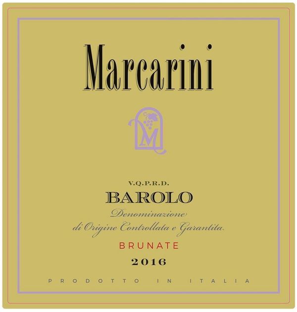 2017 Marcarini Barolo Brunate