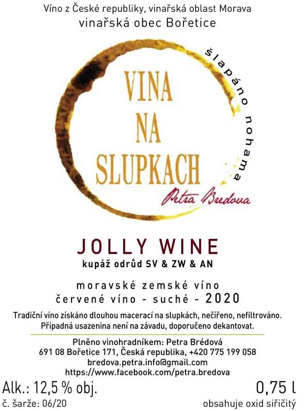 2020 Petra Bredova Vina Na Slupkach Jolly Wine