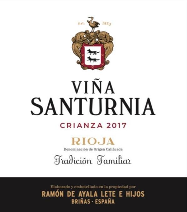 2018 Viña Santurnia Rioja Crianza