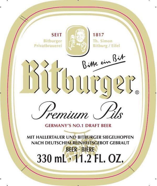 Bitburger Brauerei Bitburger Premium Pils