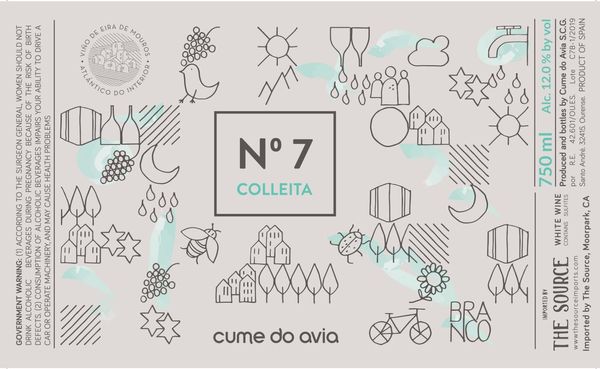 2019 Cume do Avia Colleita 7 Blanco