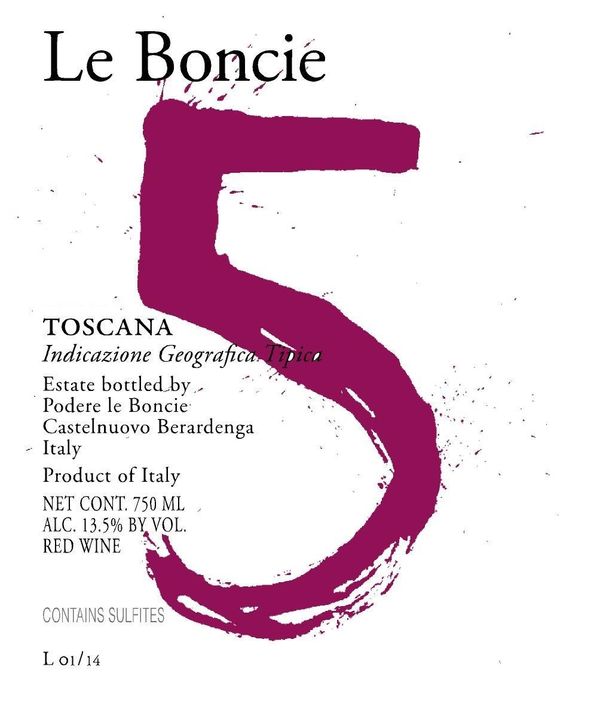 2020 Podere le Boncie Cinque Toscana