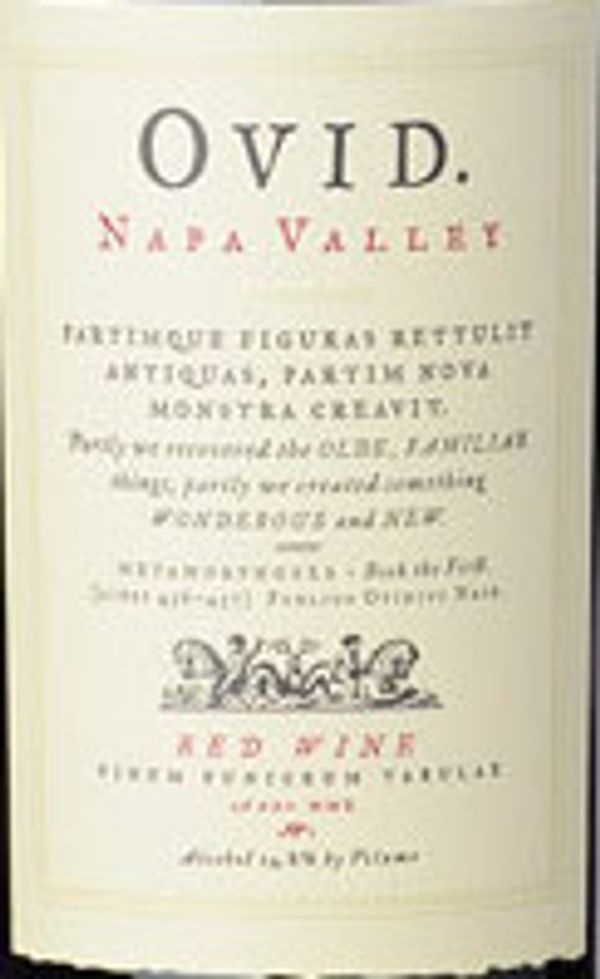 2012 Ovid Napa Valley Red Wine