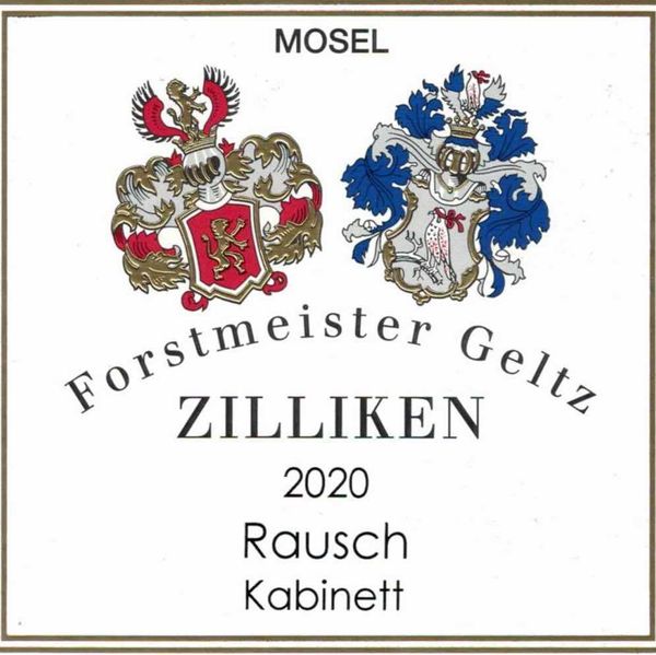 2020 Weingut Forstmeister Geltz-Zilliken Rausch Riesling Kabinett