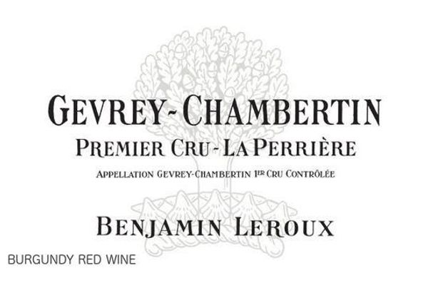 2015 Benjamin Leroux Gevrey-Chambertin La Perrière