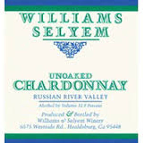 2021 Williams Selyem Unoaked Chardonnay