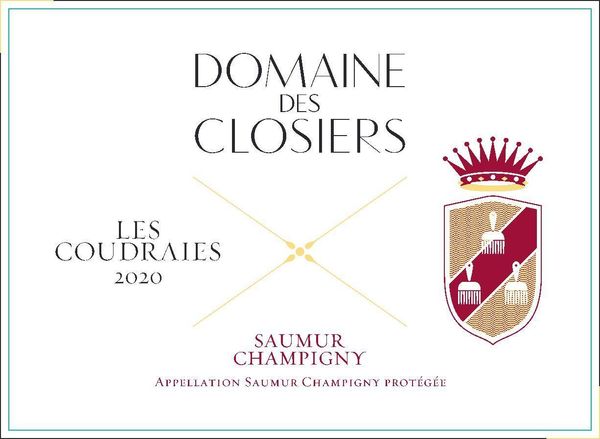 2020 Domaine des Closiers Saumur-Champigny Les Coudraies