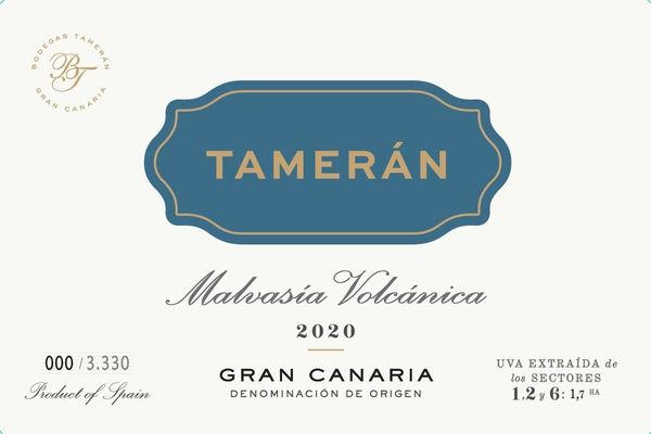 2020 Tamerán Malvasía Volcánica Gran Canaria