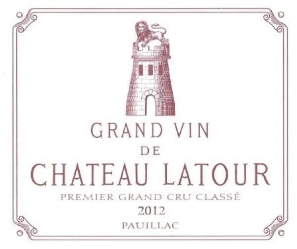 2012 Château Latour Pauillac