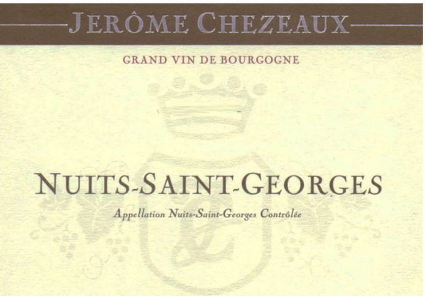 2019 Domaine Jérôme Chezeaux Nuits-St-Georges