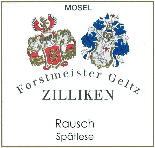 2020 Weingut Forstmeister Geltz-Zilliken Rausch Riesling Spätlese
