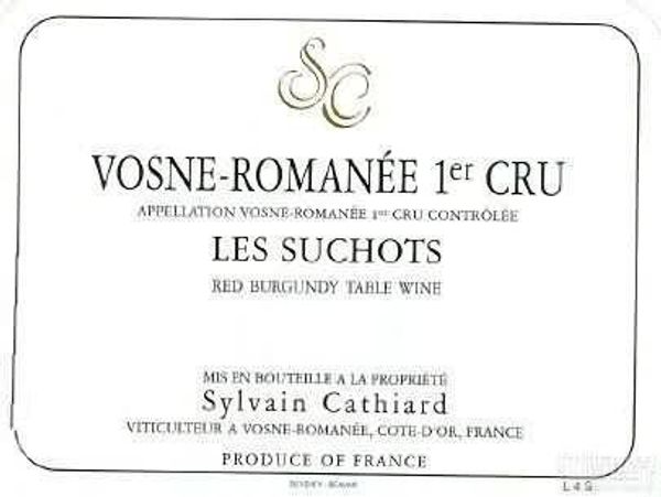2017 Domaine Sylvain Cathiard & Fils Vosne-Romanée Les Suchots