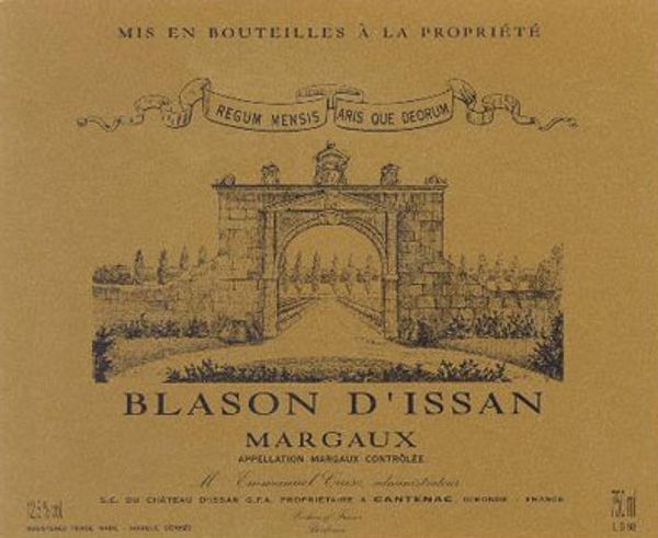 2018 Blason d'Issan Margaux