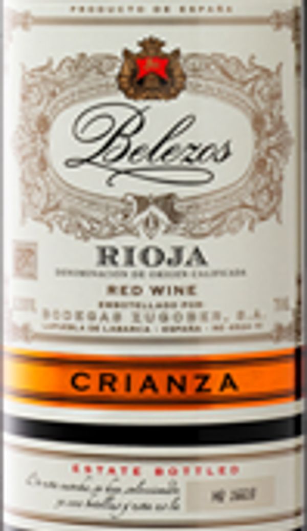 2015 Zugober Belezos Rioja Crianza