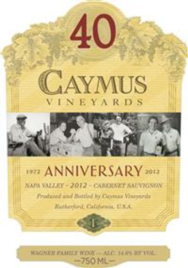 2012 Caymus Vineyards Cabernet Sauvignon