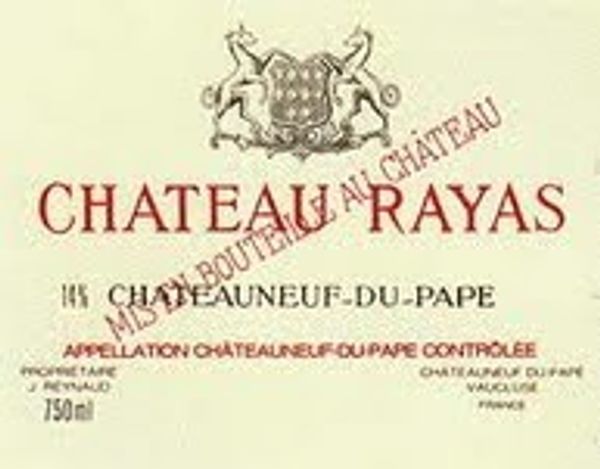 1989 Château Rayas Châteauneuf-du-Pape Réservé