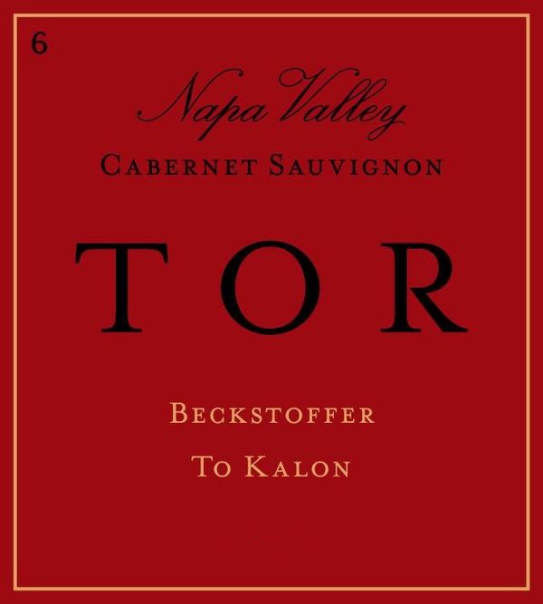 2019 TOR Beckstoffer To Kalon Clone 6 Cabernet Sauvignon