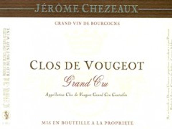 2019 Domaine Jérôme Chezeaux Clos de Vougeot