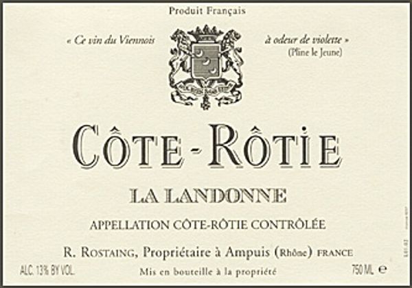 2020 Rene Rostaing Côte-Rôtie La Landonne