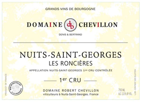 2000 Domaine Robert Chevillon Nuits-St-Georges Les Roncières