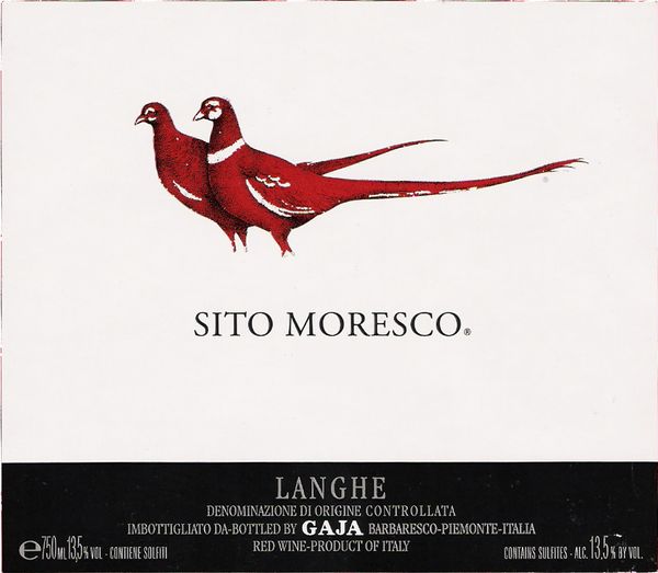 2019 Gaja Langhe Sito Moresco
