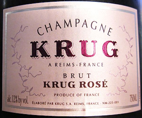 Krug Champagne Brut Rosé