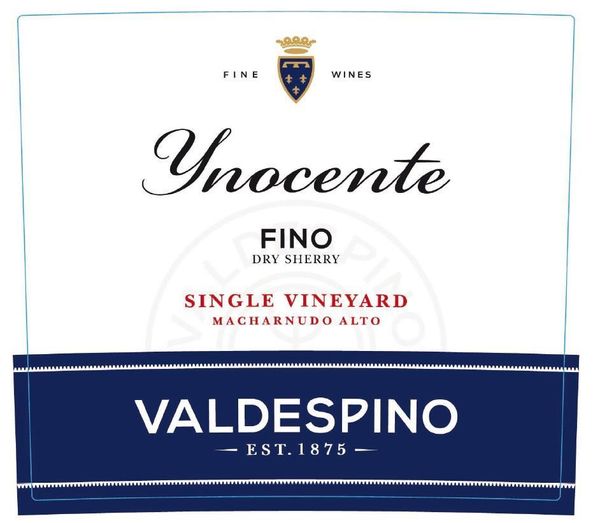 Valdespino Inocente Single Vineyard Fino