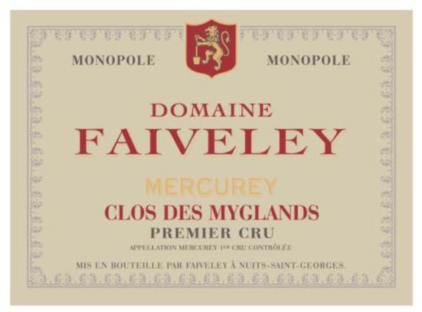 1978 Domaine Faiveley Mercurey Clos des Myglands